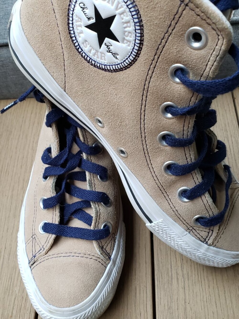 EUC CTAS Converse Pro Suede High 'Hemp' (6.5W; 4.5M) KICKS